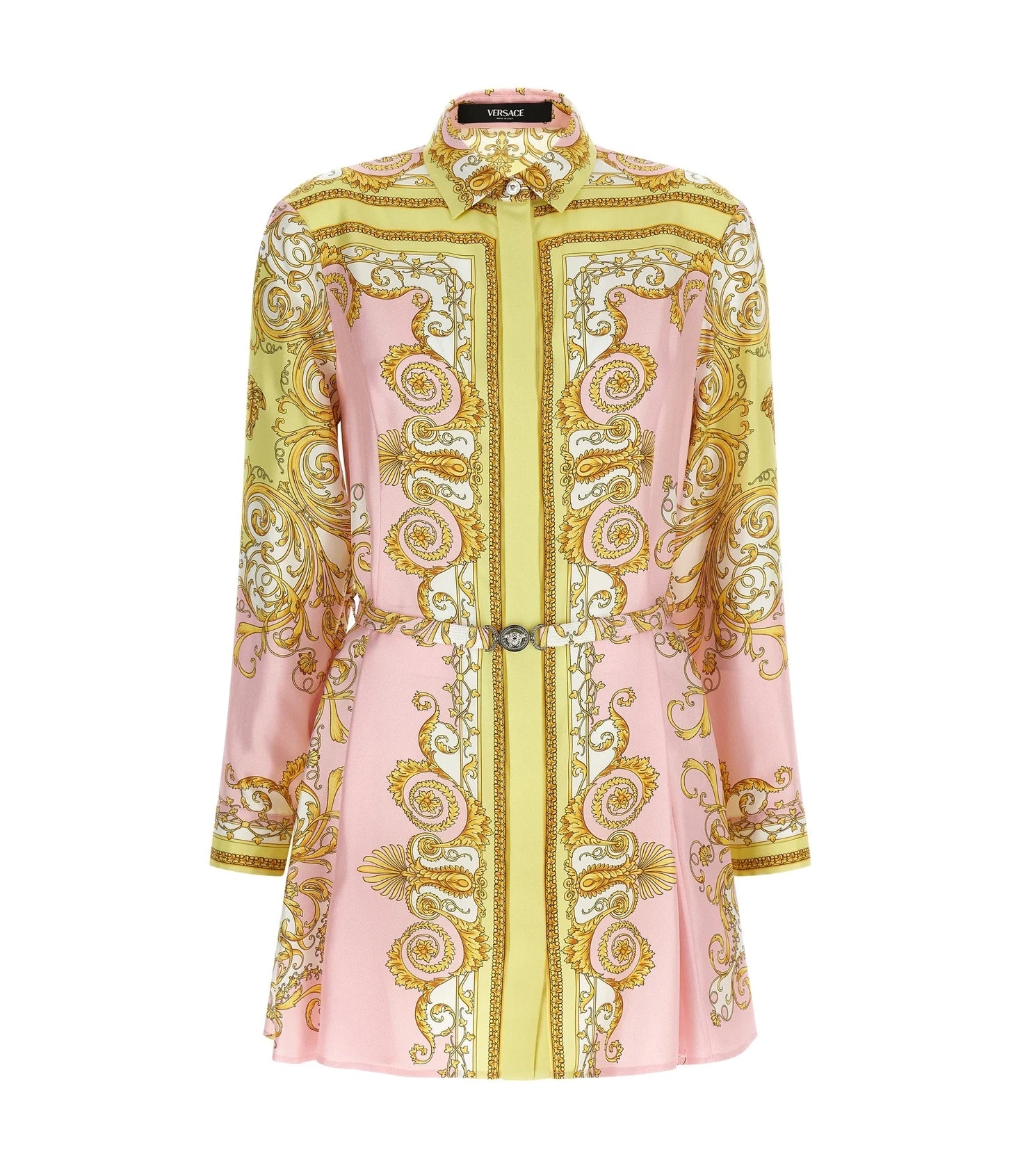 Versace Dresse in multicolor, Silk