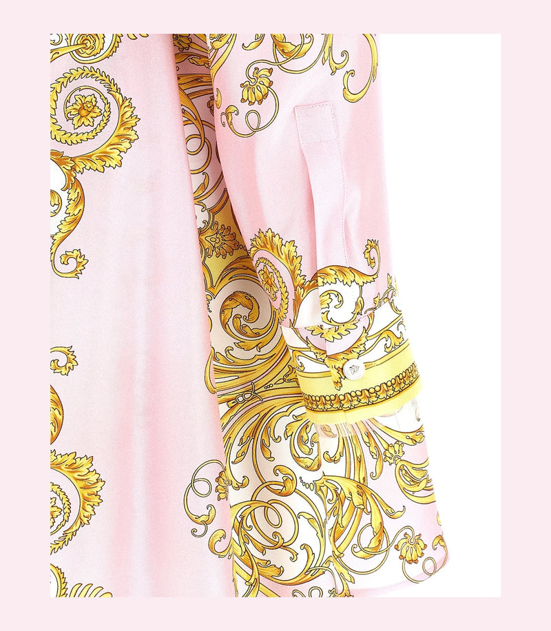 Versace Dresse in multicolor, Silk — view 4
