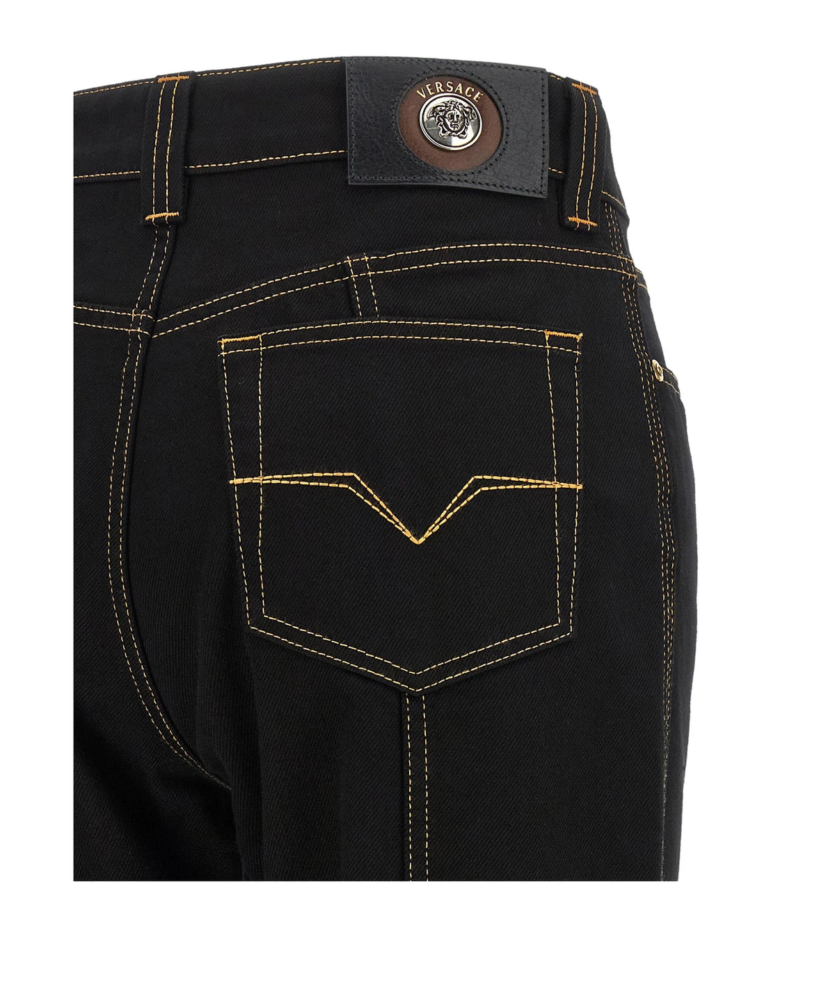 Versace Jean in black, Cotton — view 4