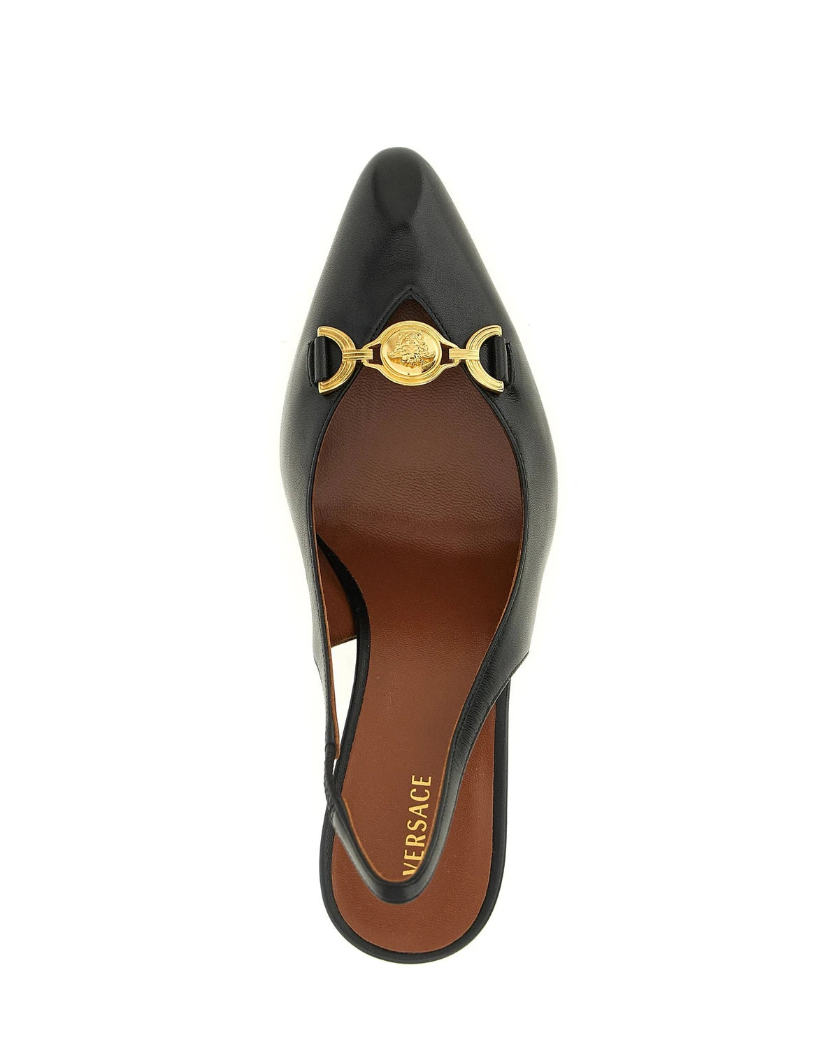 Versace Pumps in black, Lamb Leather — view 4