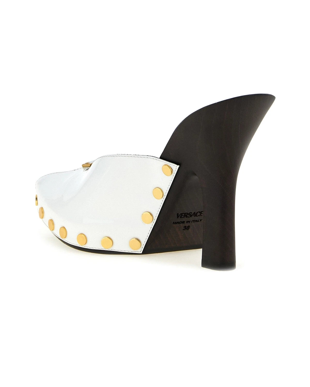 Versace Pumps in white, Calfskin Leather — view 3