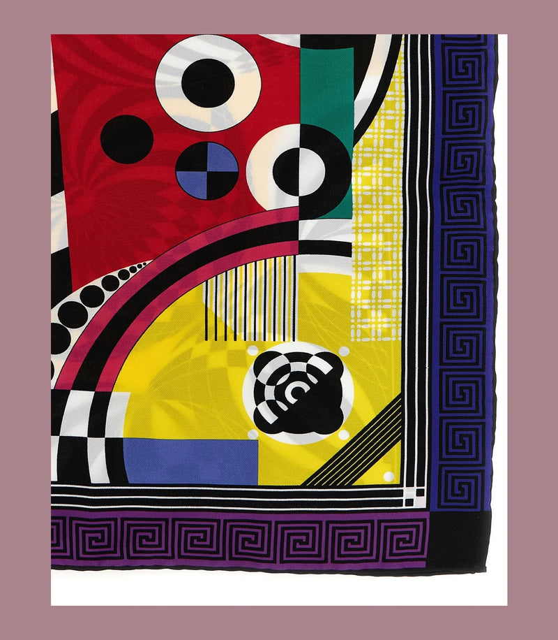 Versace Scarves & Shawl in multicolor, Silk — view 3