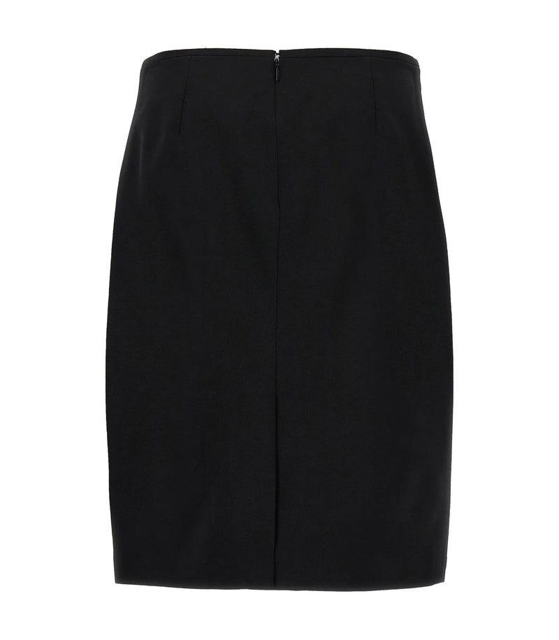 Versace Skirt in black, Virgin Wool — view 2