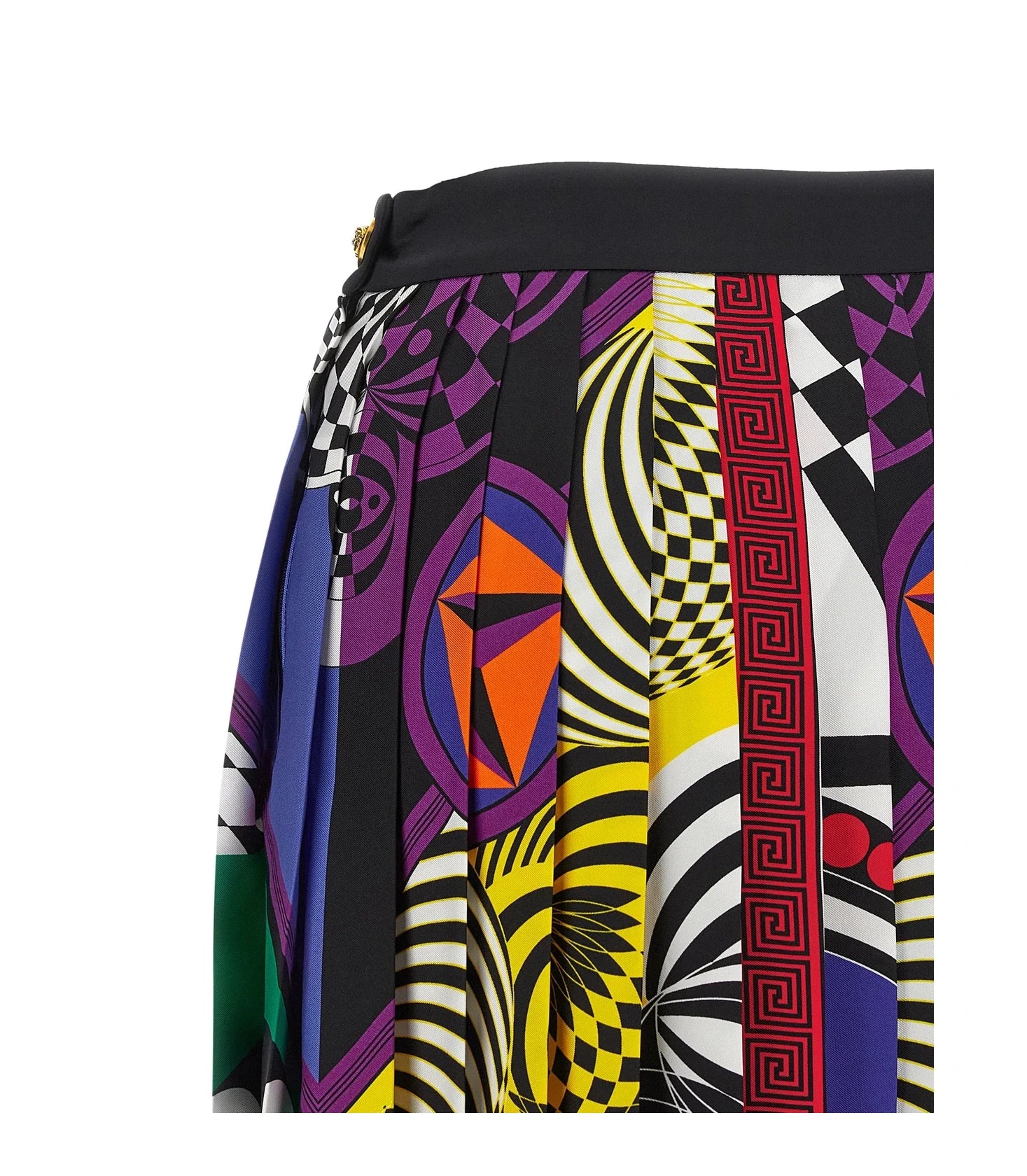 Versace Skirt in multicolor, Silk — view 4