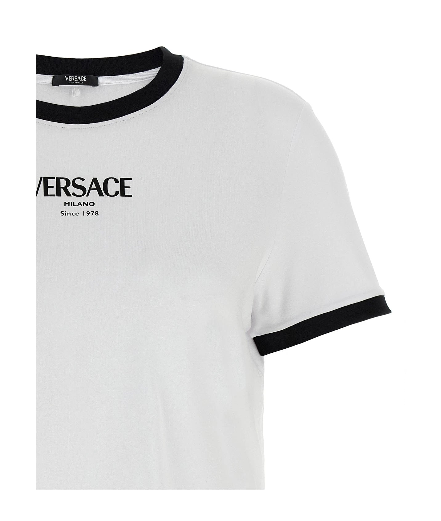 Versace T-Shirt in white, Viscose — view 3