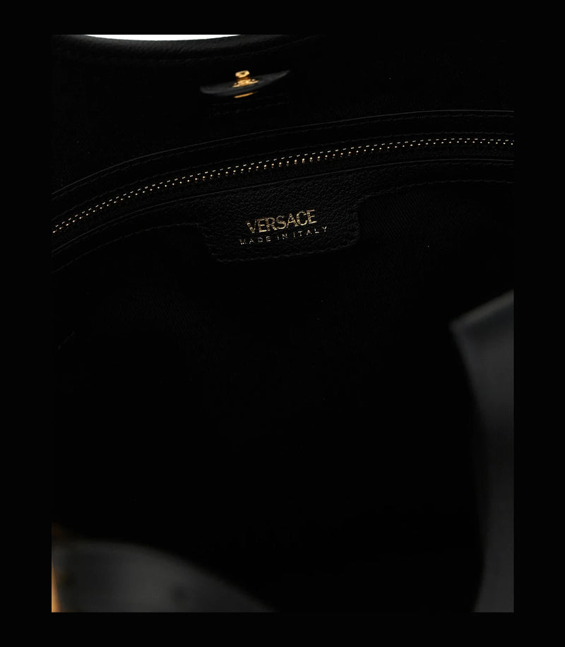 Versace Tote Bag in black, Cotton — view 4