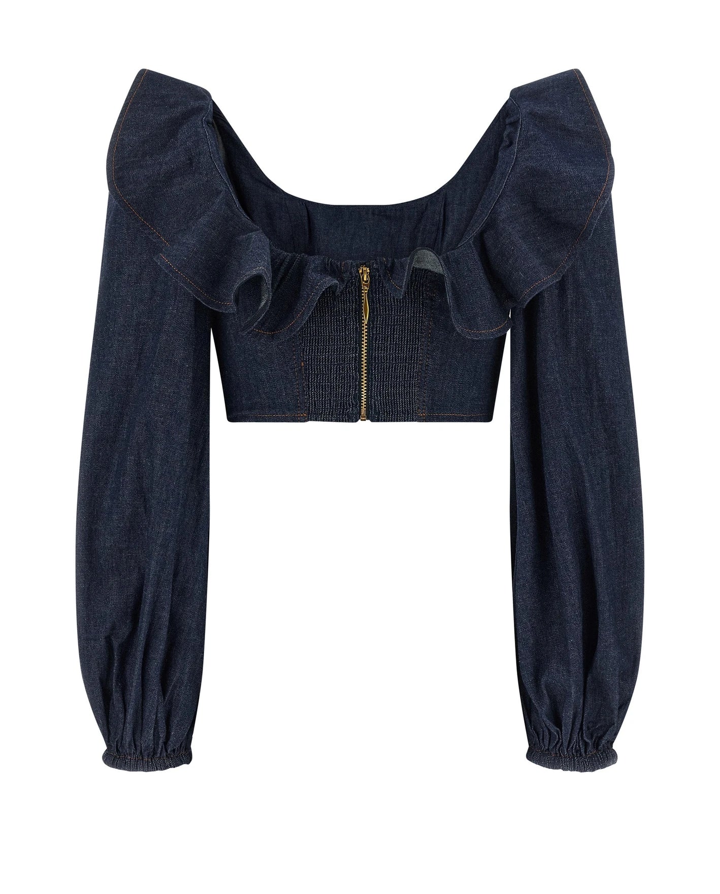 Zimmermann Blouse in blue, Cotton — view 2