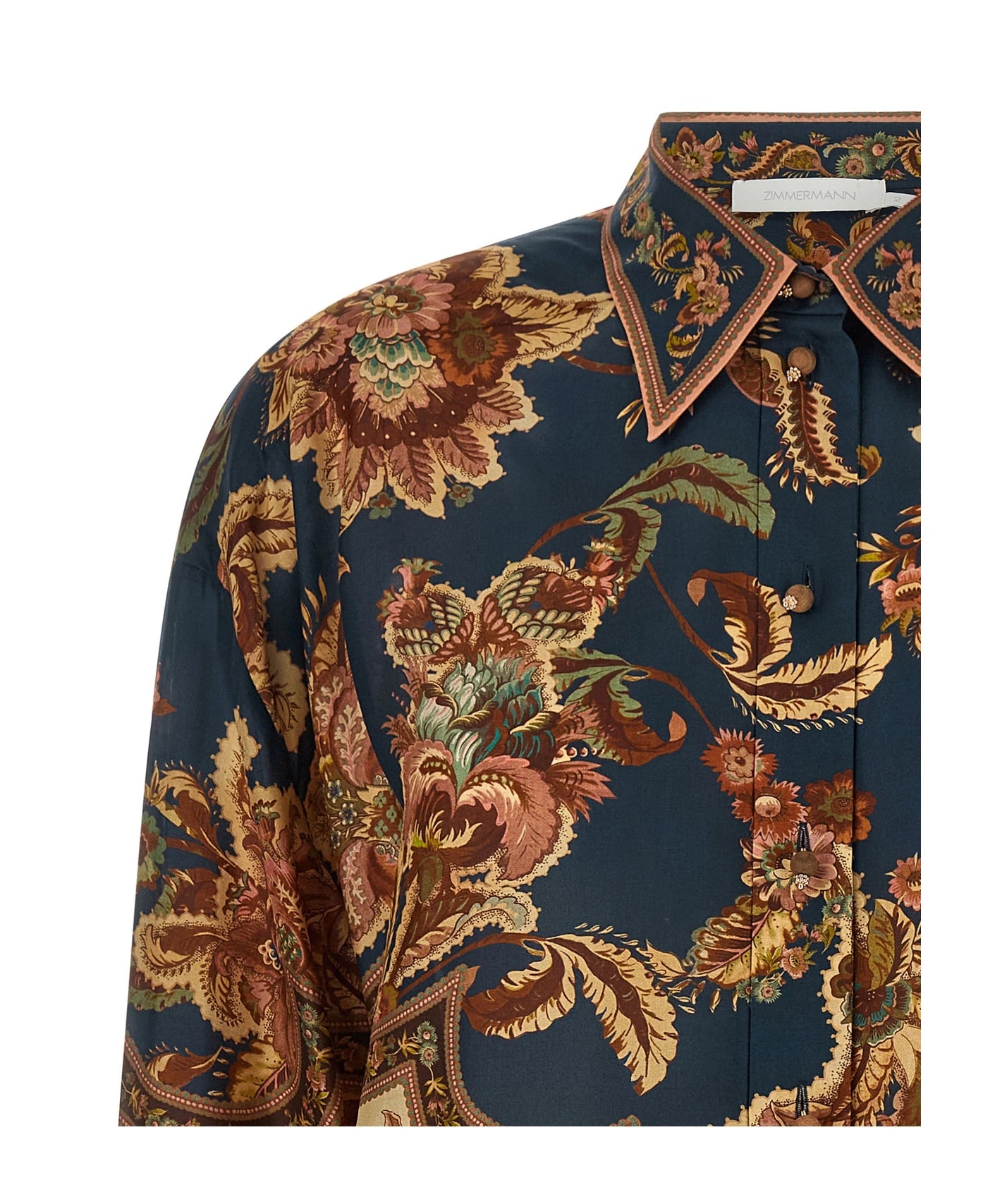 Zimmermann Blouse in multicolor, Silk — view 3
