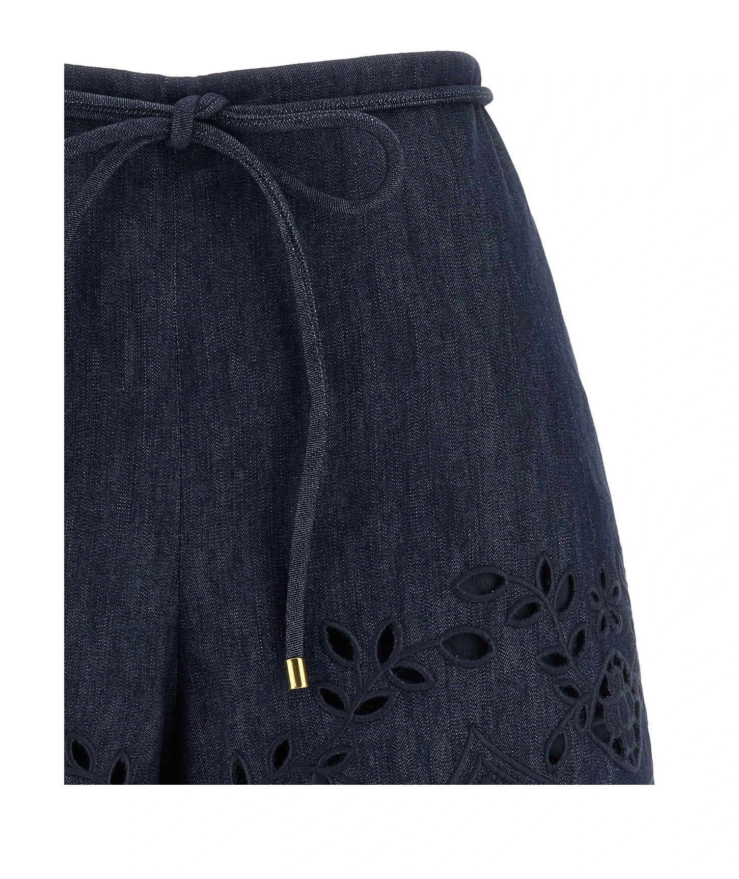 Zimmermann Denim Short in blue, Cotton — view 3