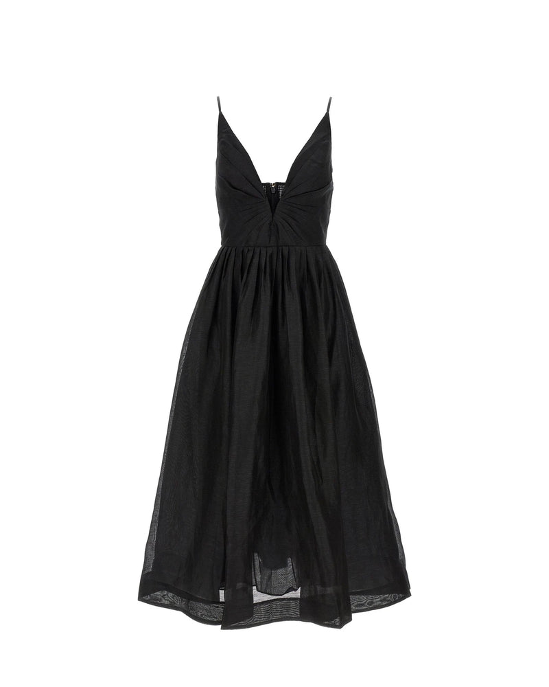 Zimmermann Dresse in black, Linen