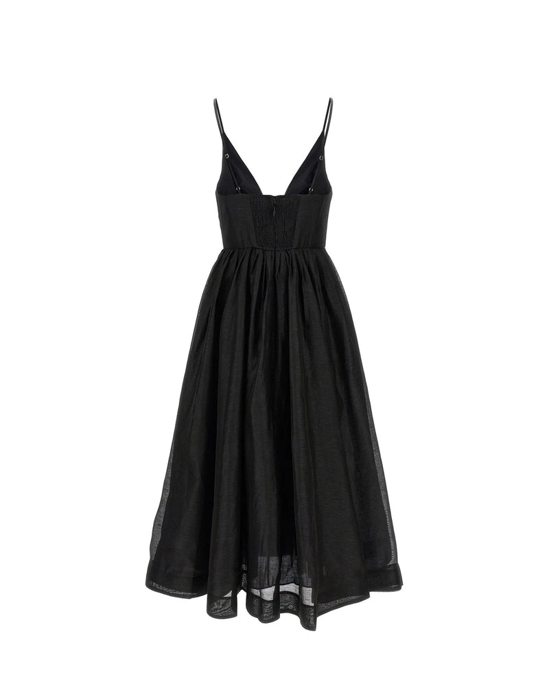 Zimmermann Dresse in black, Linen — view 2