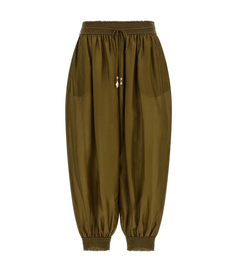 Zimmermann Harem Pant in brown, Silk
