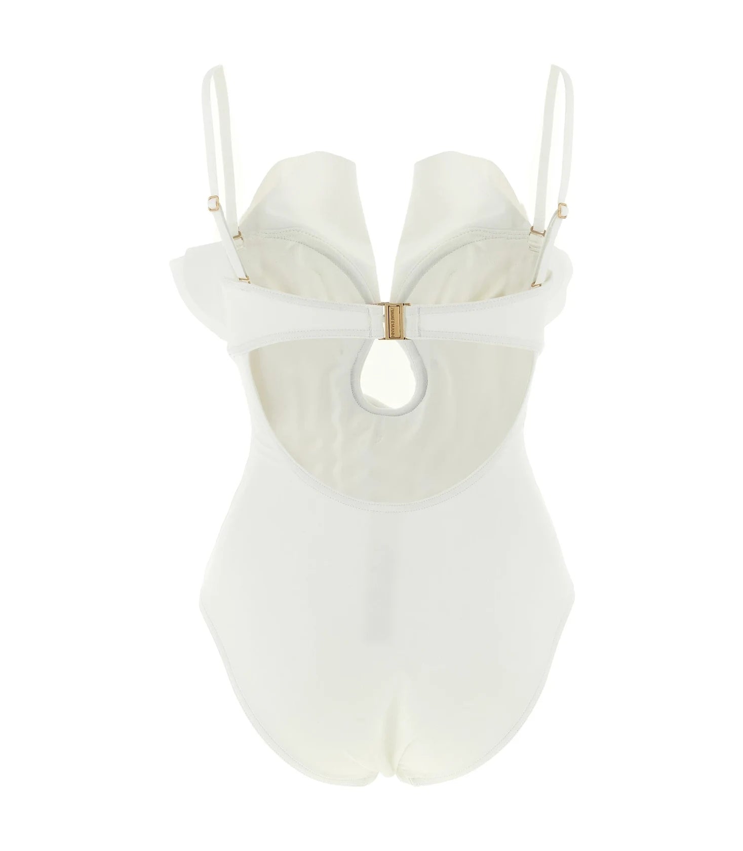 Zimmermann One-Piece Swimsuit in white, Polyamide — view 2