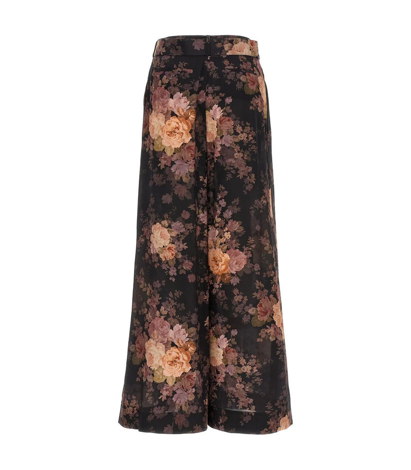 Zimmermann Palazzo Pant in multicolor, Silk — view 2
