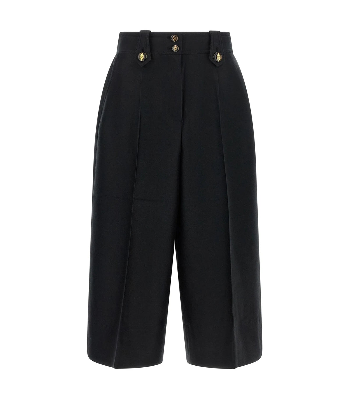 Zimmermann Short Trouser in black, Wool