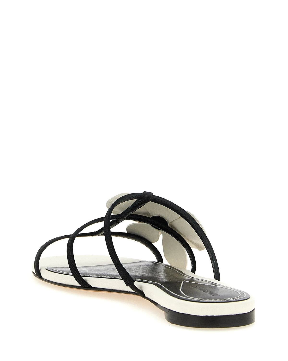Zimmermann Slides in white, Leather — view 4